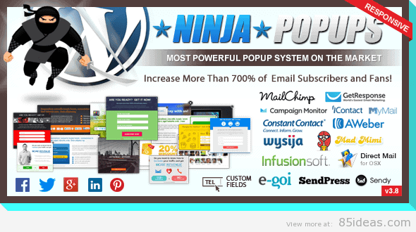Ninja popups plugin