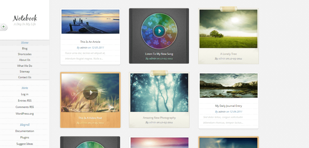 Notebook Theme