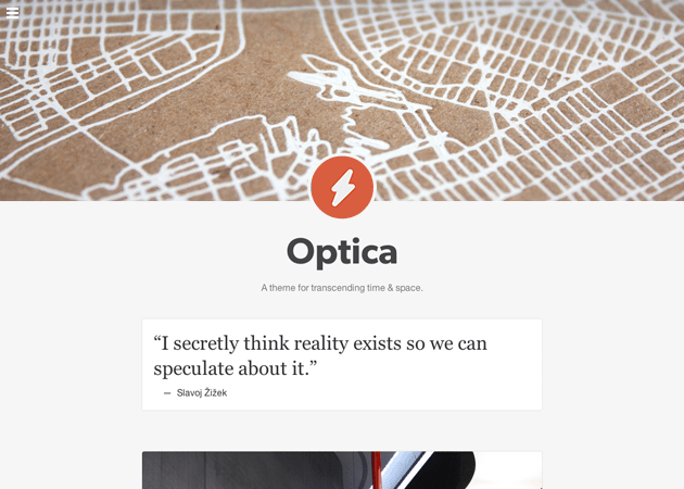 Optica Tumblr Theme