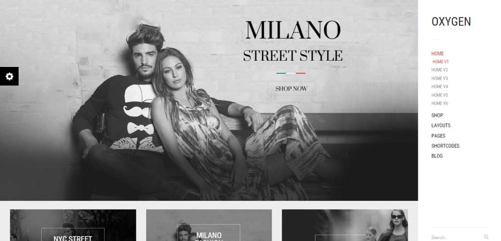 Oxygen eCommerce Theme