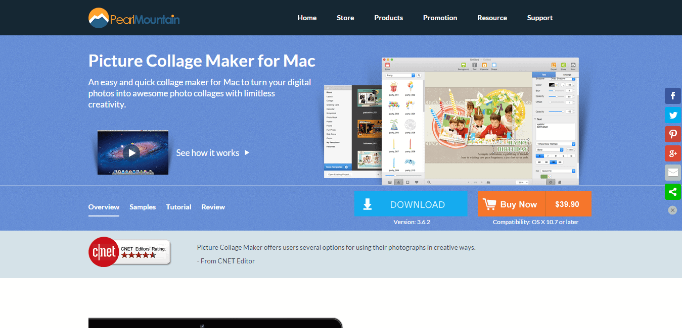 Picture Collage Maker for Mac