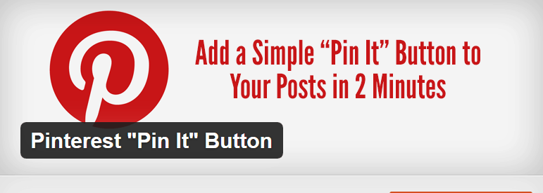 Pinterest Pin It Button