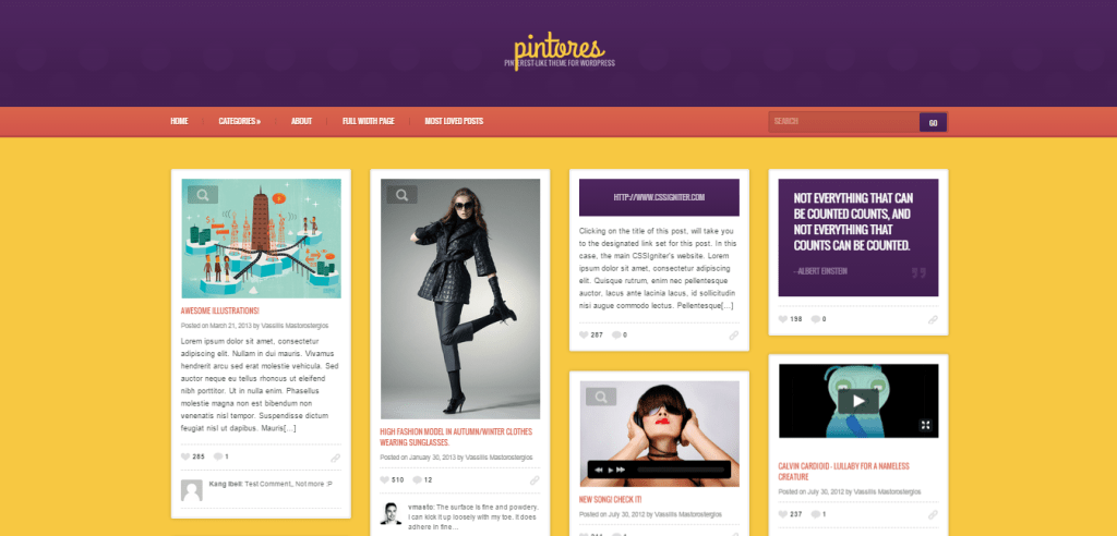 Pintores WordPress Theme
