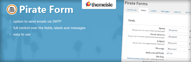 Pirate Forms SMTP Plugin