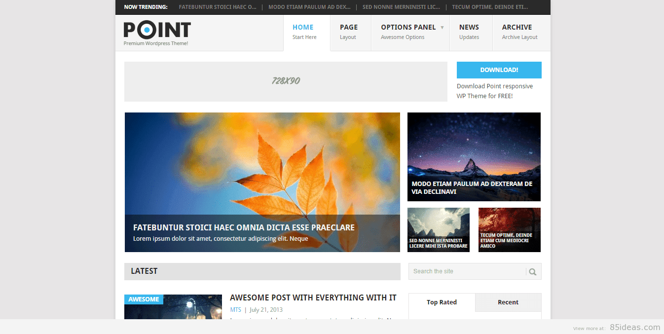 Point theme