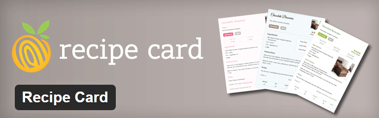 Recipe Card WordPress Plugin
