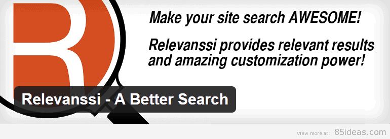 Relevanssi Better Search Plugin