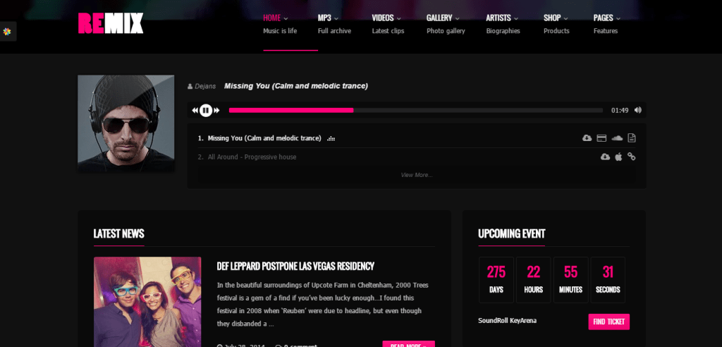 REMIX DJ Theme
