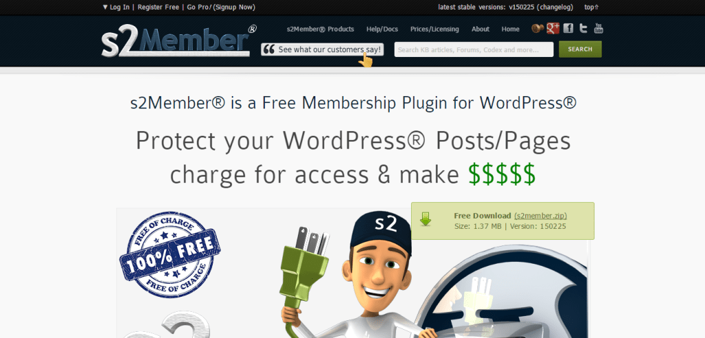 s2Member Membership Plugin