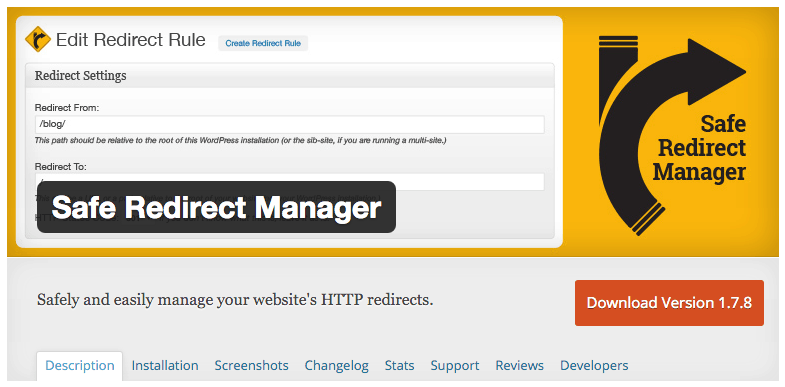 Safe Redirect Manager