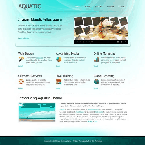 Best-Free-Dreamweaver-Templates-Designs