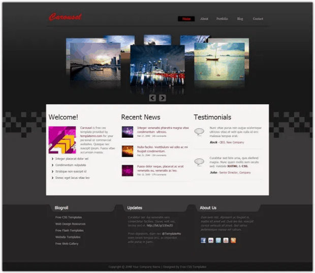 Free-Dreamweaver-Templates