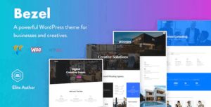 Bezel - Creative Multi-Purpose WordPress Theme 