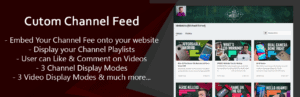 Arrow-Video-Feed-Custom-Video-Channel-Feed