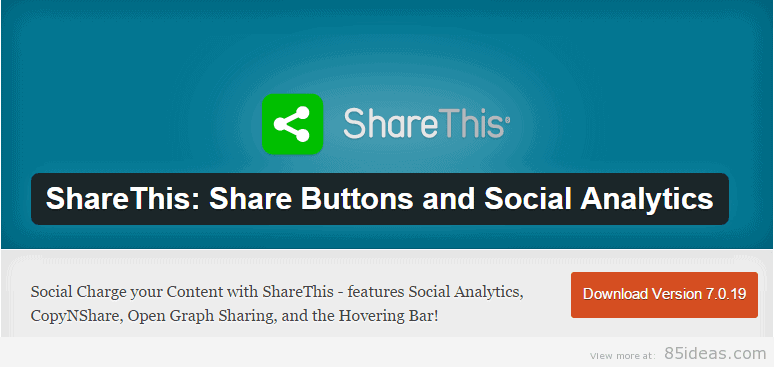 ShareThis WordPress Plugins