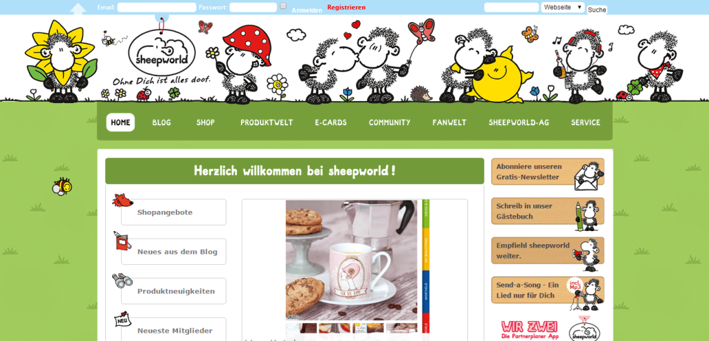 sheepworld BuddyPress showcase