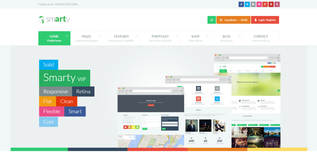 Smarty theme