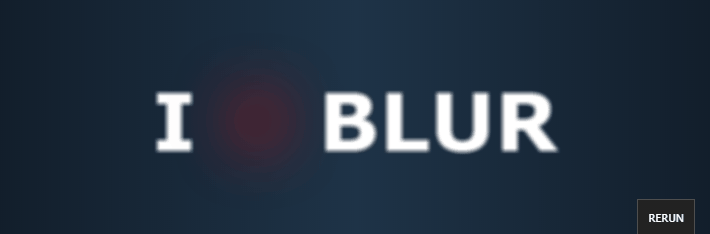 Text blur demo