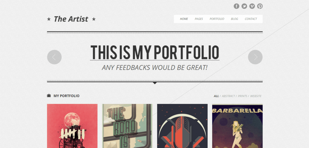 The Artist Theme