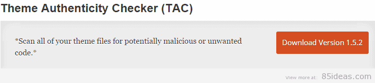 Theme Authenticity Checker Plugin