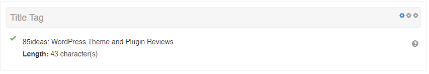 Title tag