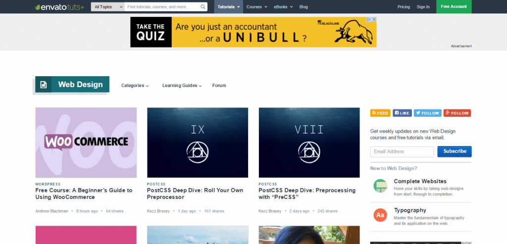 Tuts Free Web Design Tutorials