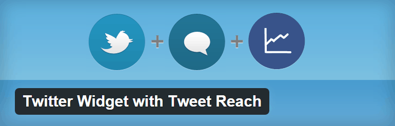 Twitter Widget Tweet Reach Plugin