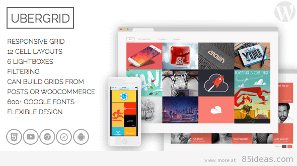 UberGrid grid builder WordPress