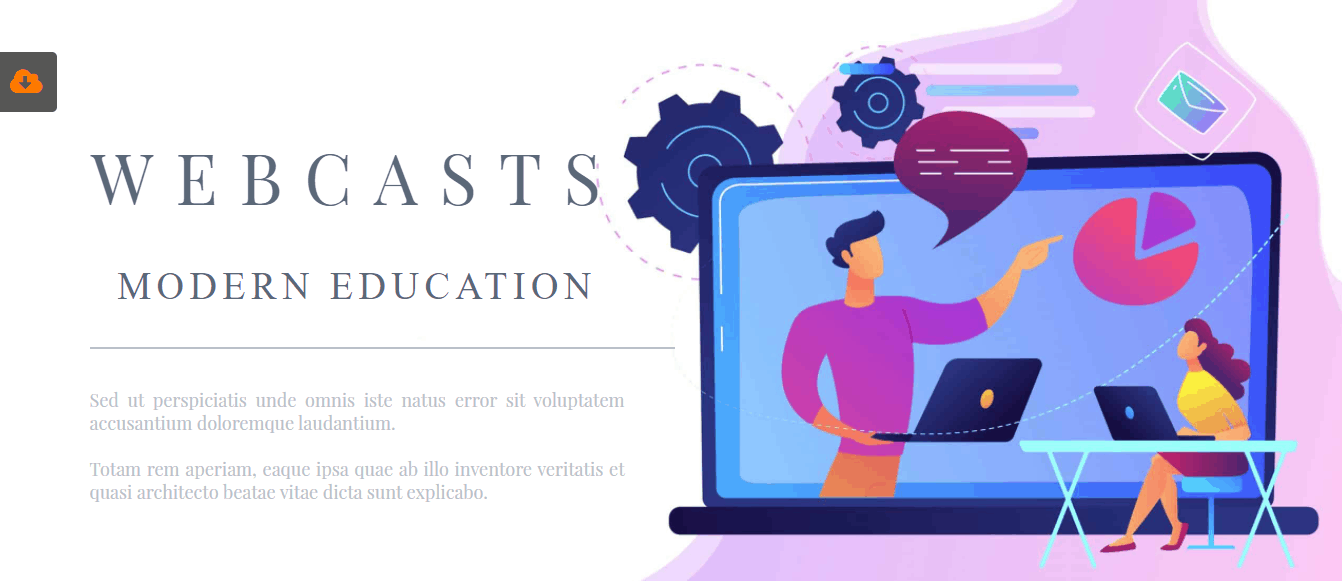 UCP Webcasts template