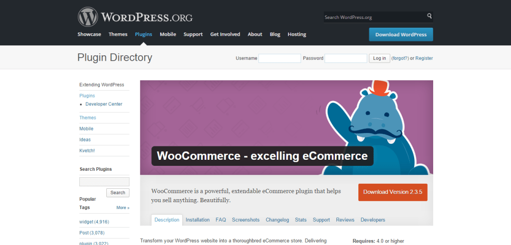 WooCommerce WordPress Plugin