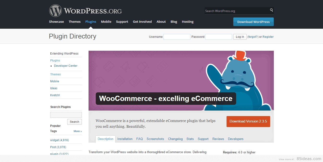 WooCommerce WordPress Plugin
