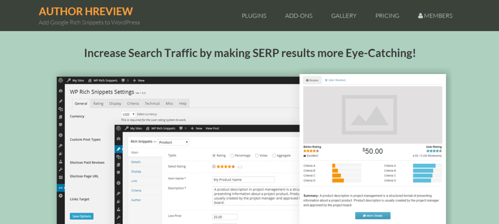 WordPress Reviews Plugin