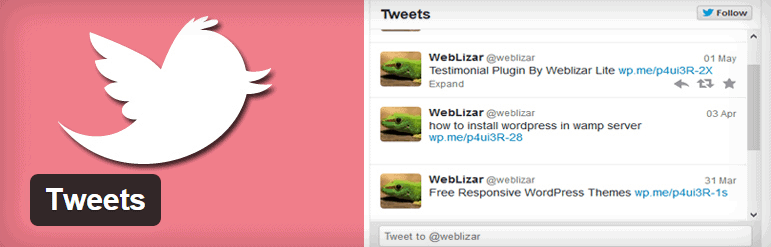 WordPress Tweets Plugin