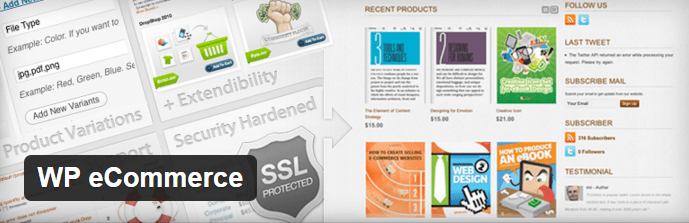 WP eCommerce Plugin