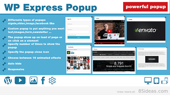 WP Express Popup Plugin