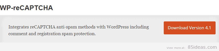 WP reCAPTCHA Plugin