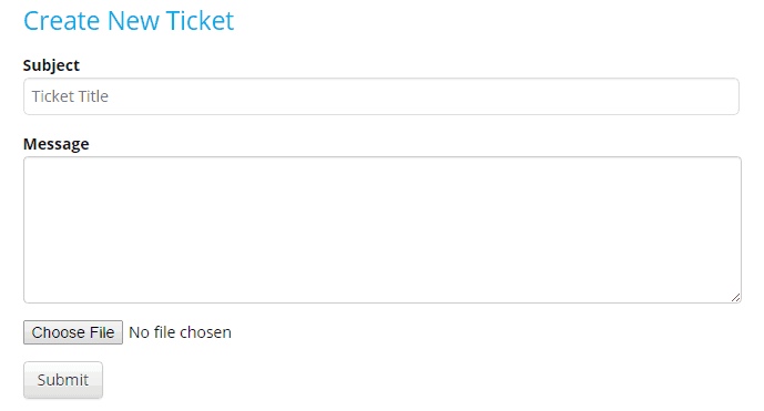 WP Support Ticket WordPress Plugin