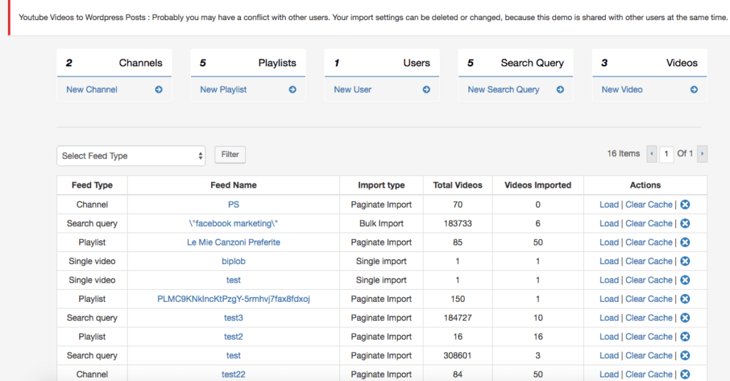 Youtube Videos To WordPress Posts